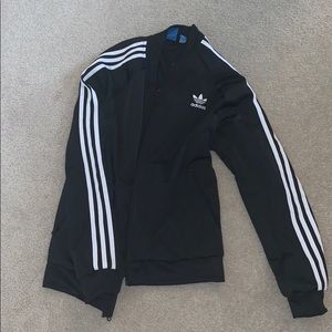 Adidas zip up track jacket